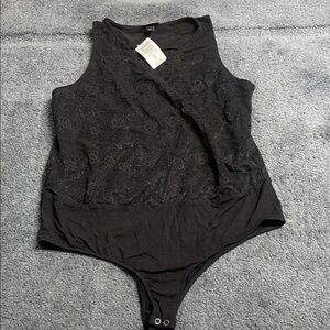 Torrid Black Lace Shapewear Bodysuit